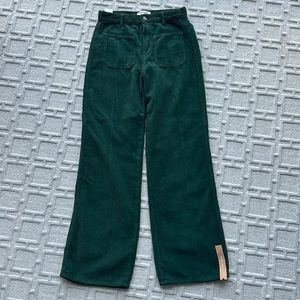 Reformation Alyssa High Rise Wide Leg Corduroy Pants - NWT